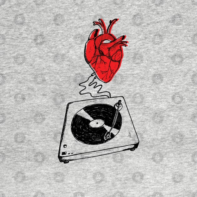 Heart Beat Turntable by ritmical-mente